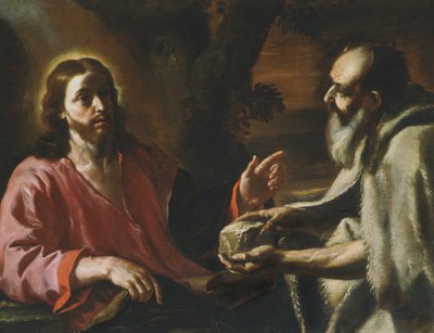 Christ Tempted by Satan by Mattia Preti